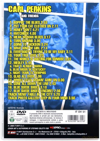 Carl Perkins and Friends [DVD]