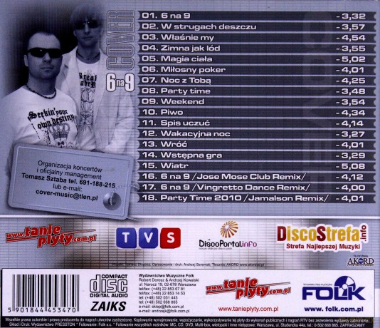 Cover: 6 na 9 [CD]
