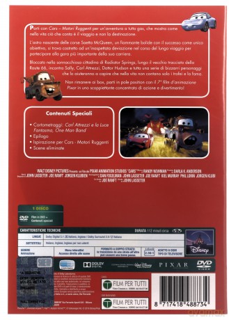 Cars (Auta) [DVD]