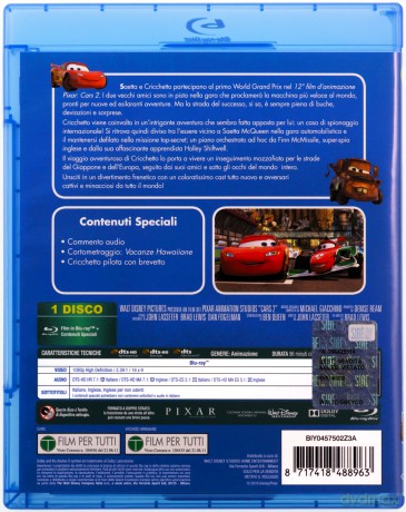 Cars 2 (Auta 2) [Blu-Ray]