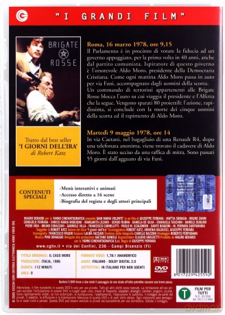 Caso Moro (Sprawa Moro) [DVD]