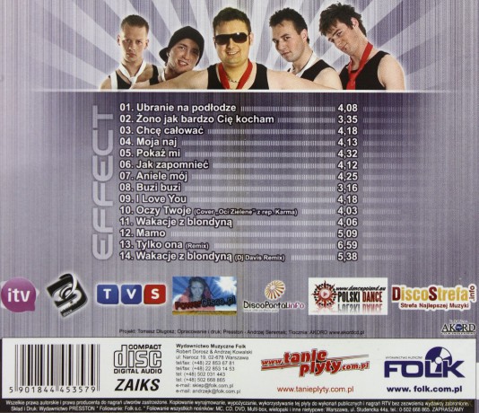 Effect: Żono jak bardzo Cie kocham [CD]