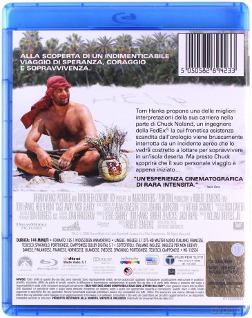Cast Away (Cast Away: Poza światem) [Blu-Ray]