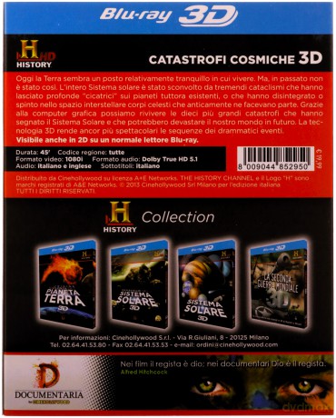 Catastrofi Cosmiche 3D [Blu-Ray 3D]+[Blu-Ray]