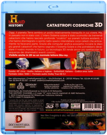 Catastrofi Cosmiche 3D [Blu-Ray 3D]+[Blu-Ray]