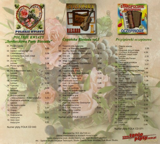 Piosenki biesiadne [BOX] [3CD]