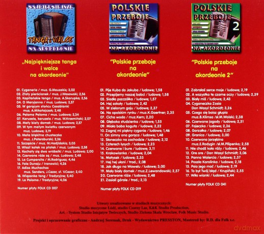 Przeboje na akordeonie [BOX] [3CD]