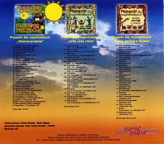 Piosenki dla najmłodszych Pakiet [3CD]
