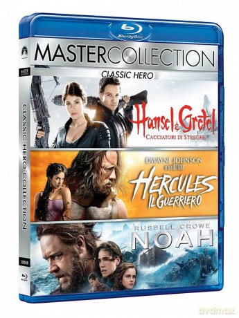 Classic Hero Collection - Hansel & Gretel: Witch Hunters / Hercules / Noah (Hansel i Gretel: Łowcy Czarownic / Hercules / Noe: Wybrany przez Boga) [3xBlu-Ray]