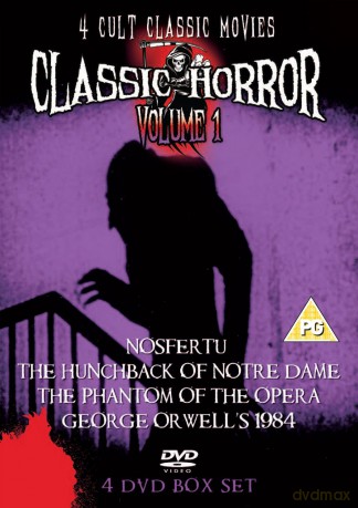 Classic Horror Volume 1 - The Hunchback of Notre Dame / The Phantom of the Opera / George Orwell's 1984 (Dzwonnik z Notre Dame / Upiór w operze) [4DVD]