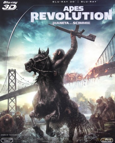 Dawn of the Planet of the Apes (Ewolucja planety małp) [Blu-Ray 3D]+[Blu-Ray]