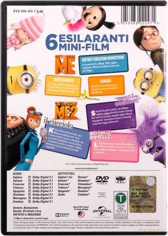 Despicable Me 1-2 (Jak ukraść księżyc / Minionki rozrabiają) [DVD]