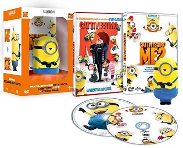 Despicable Me 1-2 (Jak ukraść księżyc / Minionki rozrabiają) [2DVD]
