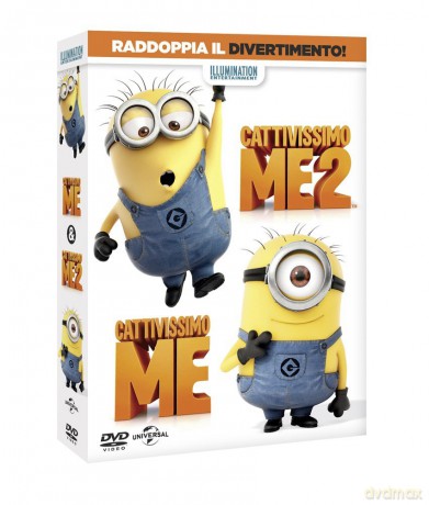 Despicable Me 1-2 (Jak ukraść księżyc / Minionki rozrabiają) [DVD]