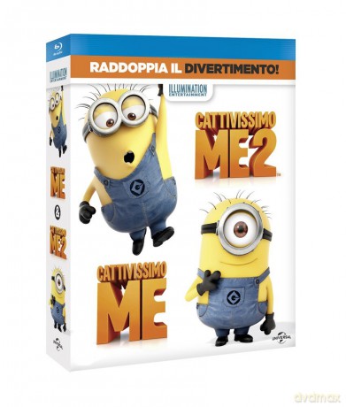 Despicable Me 1-2 (Jak ukraść księżyc / Minionki rozrabiają) [2xBlu-Ray]