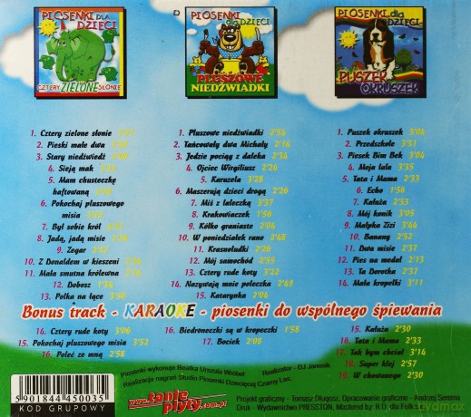 Piosenki dla dzieci [BOX] [3CD]