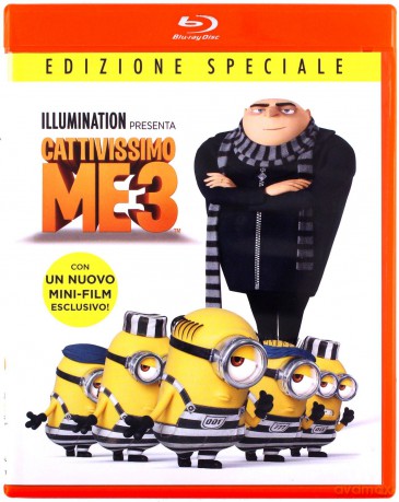 Despicable Me 3 (Gru, Dru i Minionki) [Blu-Ray]