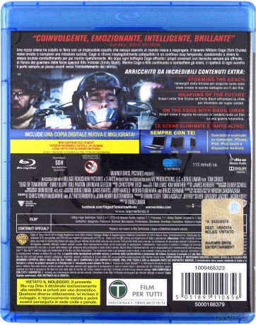 Edge of Tomorrow (Na skraju jutra) [Blu-Ray]