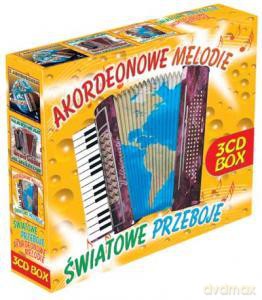 Akordeonowe melodie - światowe przeboje [BOX] [3CD]