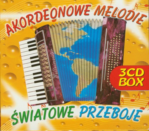 Akordeonowe melodie - światowe przeboje [BOX] [3CD]