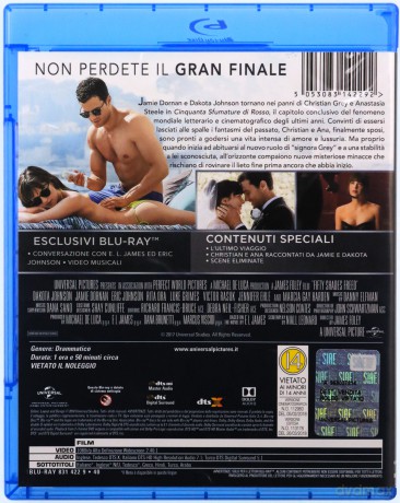 Fifty Shades Freed (Nowe oblicze Greya) [Blu-Ray]