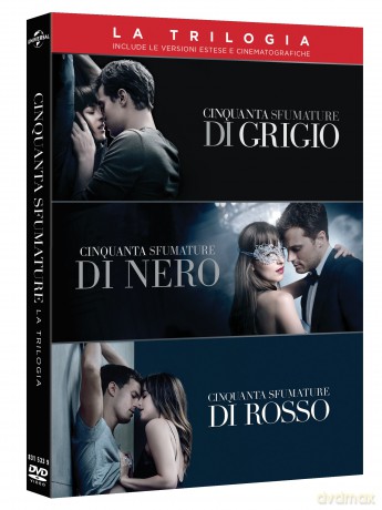 Fifty Shades of Grey 1-3 (Pięćdziesiąt twarzy Greya 1-3) [DVD]