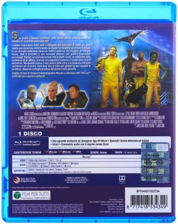 Guardians of the Galaxy - 10 Anniversary (Strażnicy Galaktyki) [Blu-Ray]