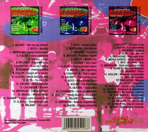Prywatka z disco polo [BOX] [3CD]