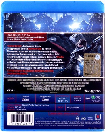 Harlock: Space Pirate [Blu-Ray]
