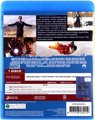Iron Man - 10 Anniversary [Blu-Ray]