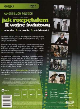 Jak rozpętałem II Wojnę Światową (Kanon Filmów Polskich: Komedie) (booklet) [DVD]