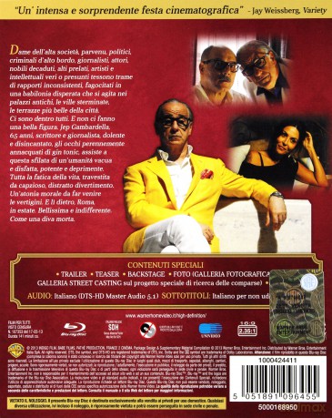 La grande bellezza (Wielkie piękno) [Blu-Ray]