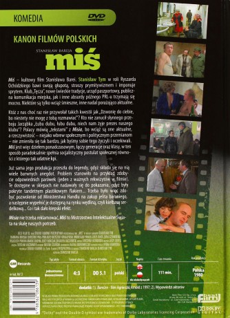 Miś (Kanon Filmów Polskich: Komedie) (digibook) [DVD]