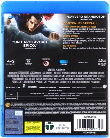 Man of Steel (Człowiek ze stali) [Blu-Ray]