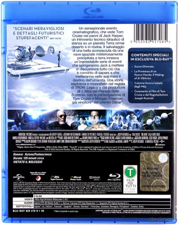 Oblivion (Niepamięć) [Blu-Ray]
