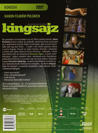 Kingsajz (Kanon Filmów Polskich: Komedie) (digibook) [DVD]