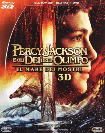 Percy Jackson: Sea of Monsters (Percy Jackson: Morze potworów) [Blu-Ray 3D]+[Blu-Ray]+[DVD]