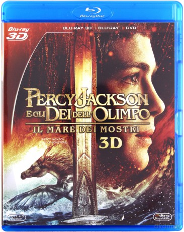 Percy Jackson: Sea of Monsters (Percy Jackson: Morze potworów) [Blu-Ray 3D]+[Blu-Ray]+[DVD]