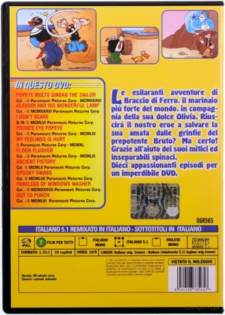 Popeye the Sailor #02 [DVD]