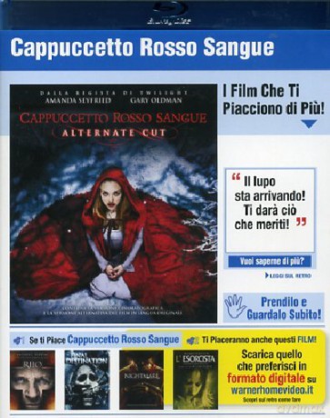 Red Riding Hood (Dziewczyna w czerwonej pelerynie) [Blu-Ray]