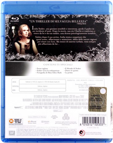 Stoker [Blu-Ray]
