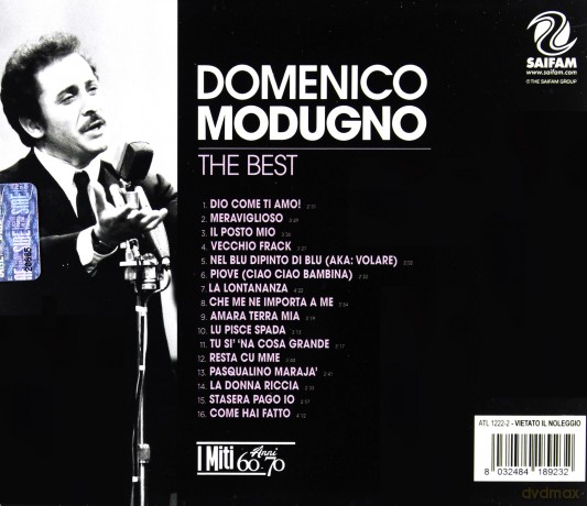 Domenico Modugno: The Best Of [CD]