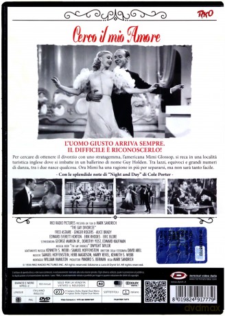 The Gay Divorcee (Wesoła rozwódka) [DVD]
