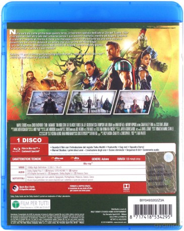 Thor Ragnarok (10th Anniversery Edition) [Blu-Ray]