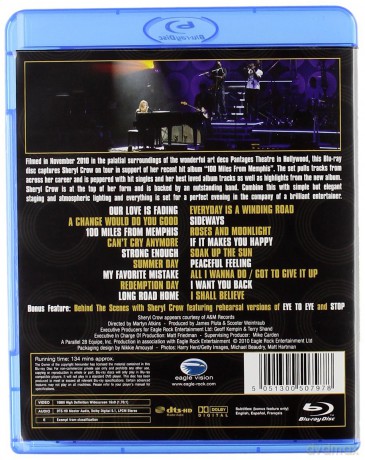 Sheryl Crow: Live At The Pantages Theatre [Blu-Ray]