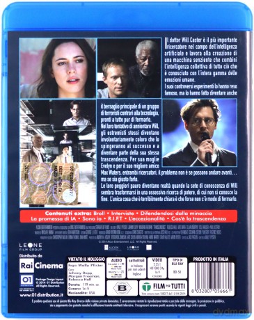 Transcendence (Transcendencja) [Blu-Ray]