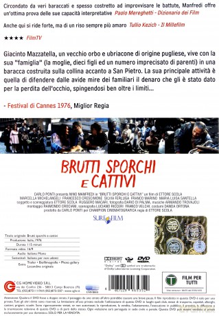 Ugly, Dirty and Bad (Odrażający, brudni, źli) [DVD]