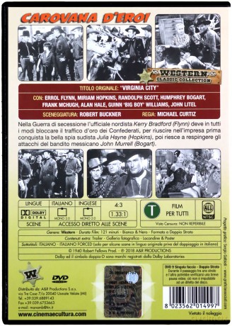 Virginia City (Złoto dla Południa) [DVD]