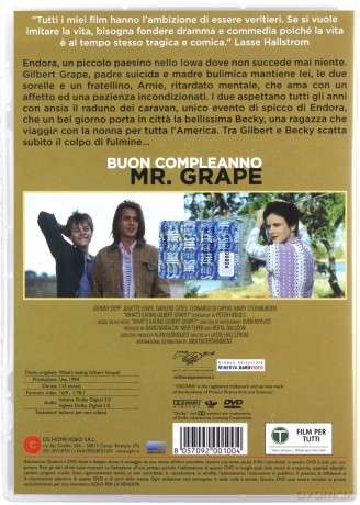 What's Eating Gilbert Grape (Co gryzie Gilberta Grape'a) [DVD]