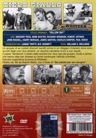 Yellow Sky (Droga do Yellow Sky) [DVD]